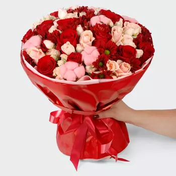 Букет Алый соблазн