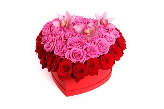 Букет Идеальное признание в коробке