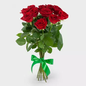 Букет из 11 красных роз Краски страсти