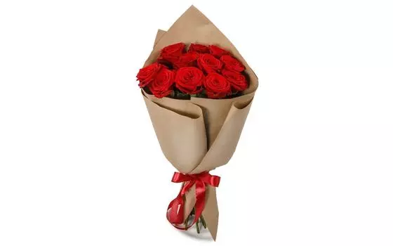 Букет из 11 красных роз Поцелуй меня