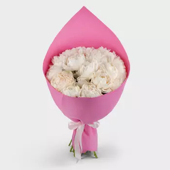 Букет из 15 пионов Песня ангела