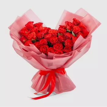 Букет из 35 роз Дары любви