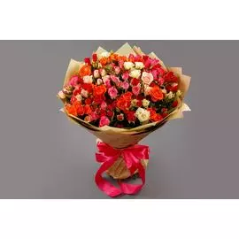 Букет из 35 роз Палитра чувств