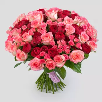 Букет из 51 розы Сезон страсти