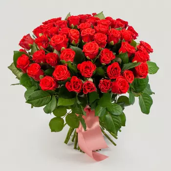 Букет из 51 розы Золотые дни