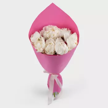 Букет из 7 пионов Песня ангела