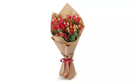 Букет из эустомы Мираж (мини)