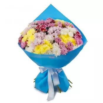 Букет из хризантем Звездное небо (макси)