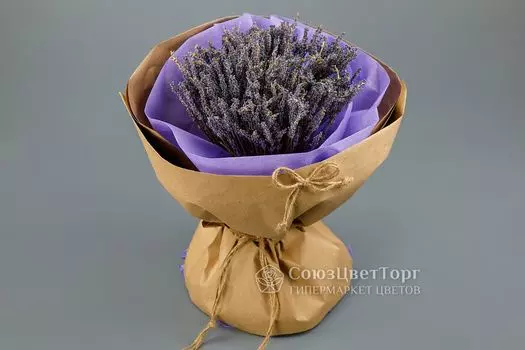 Букет из лаванды Лиловая вуаль