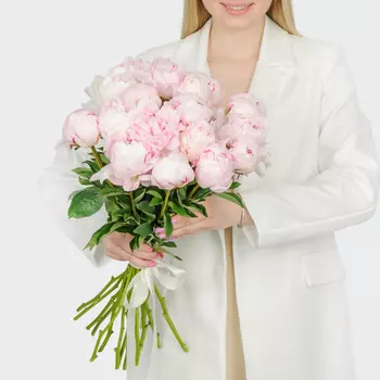 Букет из пионов 19 комплиментов