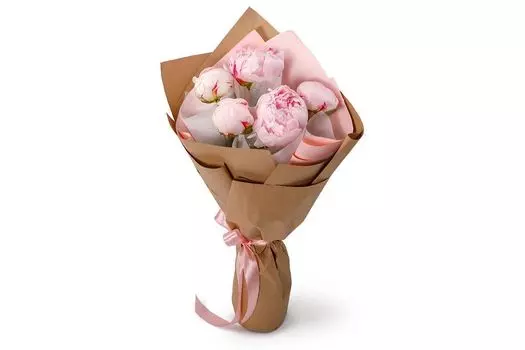 Букет из пионов 5 комплиментов