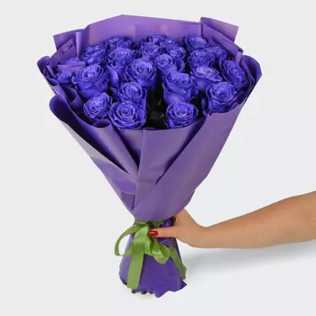 Букет из синих роз Сонное царство