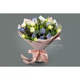 Букет из тюльпанов Глубокий сон