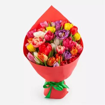 Букет из тюльпанов Пора любви (макси)