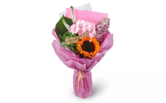 Букет Коралина идет в школу