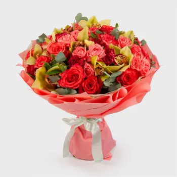 Букет Коралловый рай