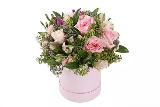 Букет Летний сад в коробке