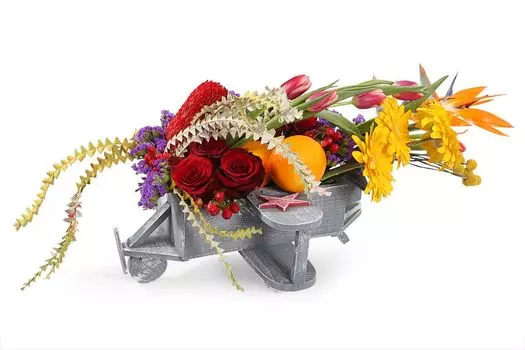 Букет На крыльях любви