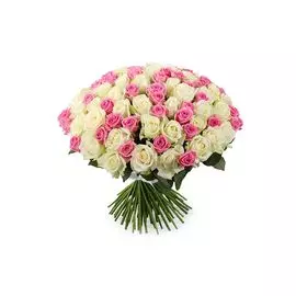 Букет Нежное настроение, 101 роза