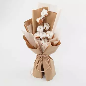 Букет Нежность хлопка