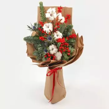 Букет Новогодние бусы