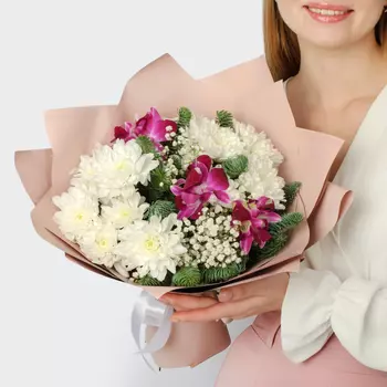 Букет Орхидея в облаках