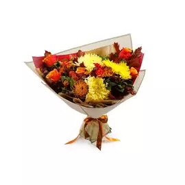 Букет Осенний пожар