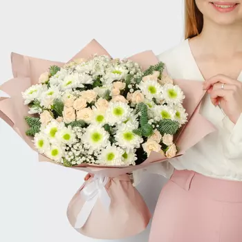 Букет Персиковое вдохновение