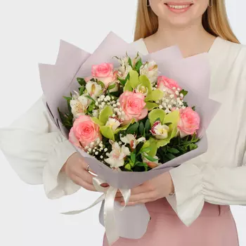 Букет Розовый вальс