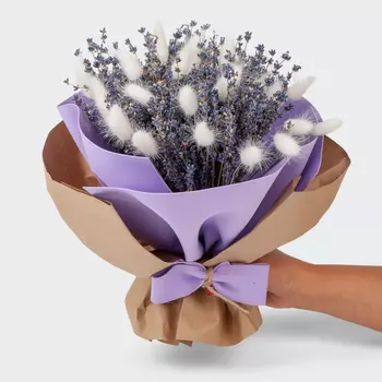Букет с лавандой Огни Прованса