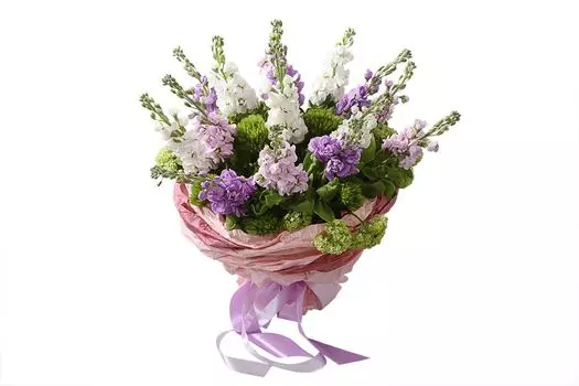 Букет с матиоллой Душистые сны