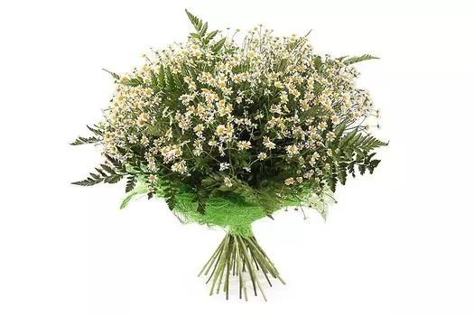 Букет с ромашками Летний полдень