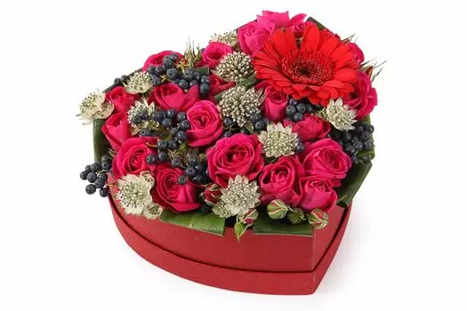 Букет Шик и блеск в коробке