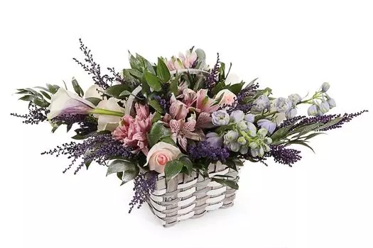 Букет Сказки леса в корзине