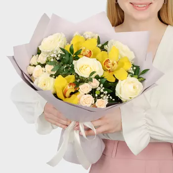 Букет Ванильный закат