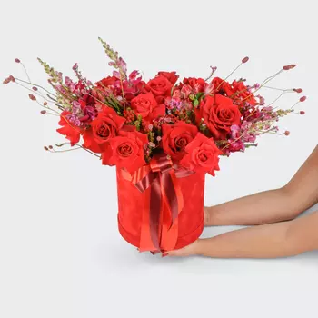 Букет в коробке Королевский бал