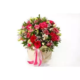 Букет в коробке Мгновения нежности