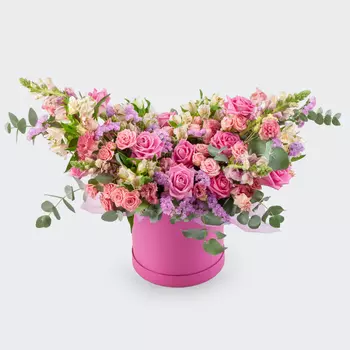 Букет в коробке Прекрасная эпоха