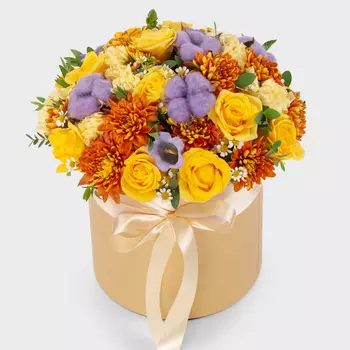 Букет в коробке Сад изящных слов