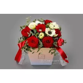 Букет в коробке Сладкая полночь