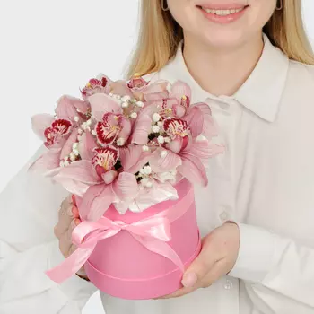 Букет в коробке Сладость момента