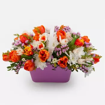 Букет в коробке Свет надежды