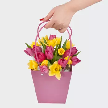 Букет в коробке Свежее настроение