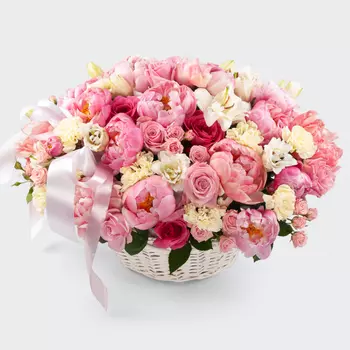 Букет в корзине Царство мечты