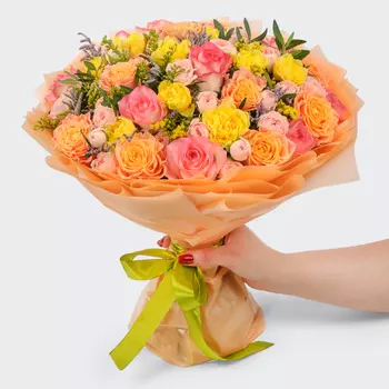 Букет в корзине Дни лета