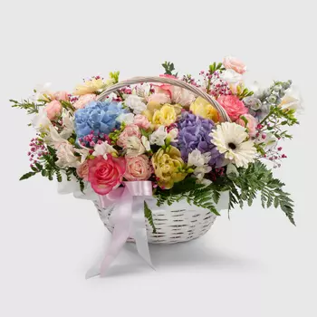 Букет в корзине Луговая поэма