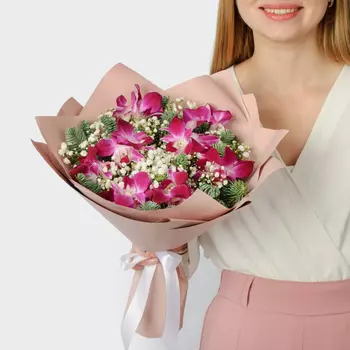 Букет Зимняя орхидея