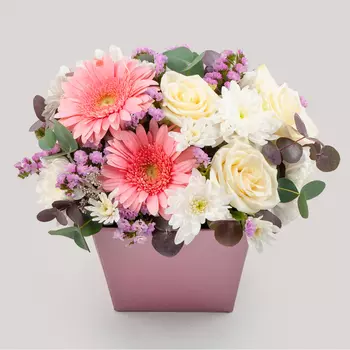 Композиция в кашпо Поймай весну