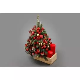 Композиция Зимнее удовольствие (со свечами)