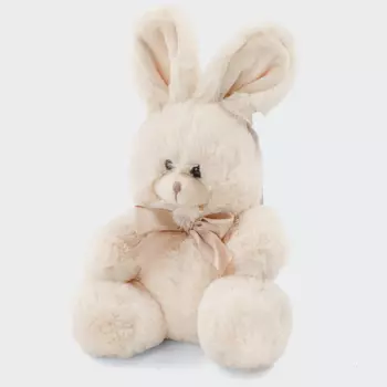 Мягкая игрушка «Зайка кремовый» (19 см)